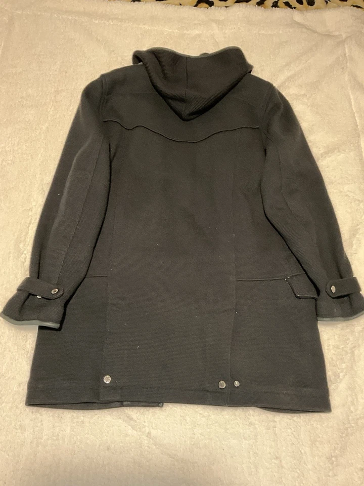 ANDREW MARC Hombres Invierno Plumón Chaqueta Desmontable Cuello de Piel Sombrero Desmontable PEQUEÑO  Foto 4 de 4