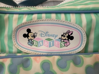 90s Disney vintage diaper bag, Minnie and Mickey mouse 