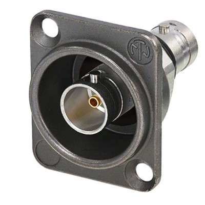 Neutrik NBB75DFIX Einbaubuchse - BNC Stecker und -Buchsen