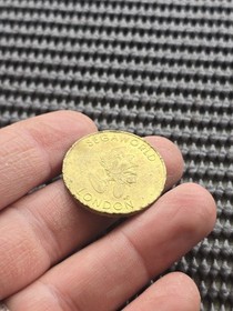 Sonic Hedgehog Welcome To Sega World Ride Coin Token Rare Promo GENESIS SATURN