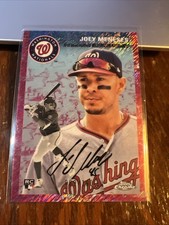Joey Meneses 2023 Topps Chrome Platinum Toile Cream Fuchsia Lava RC #64 /100