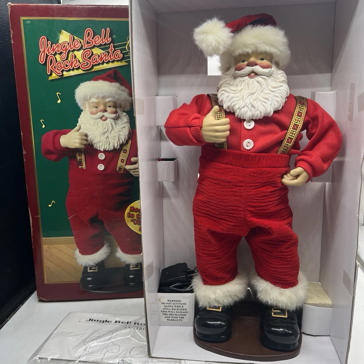 Musical Dancing Santa In Santa Figures (1991-Now) for sale | eBay