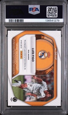 2025 Prizm FIFA CWC Luis Figo #GG-LF Global Graphs Silver Auto /49