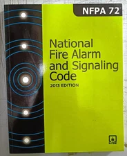 New 2013 NFPA 72 National Fire Alarm and Signaling Code Paperback Free Shipping