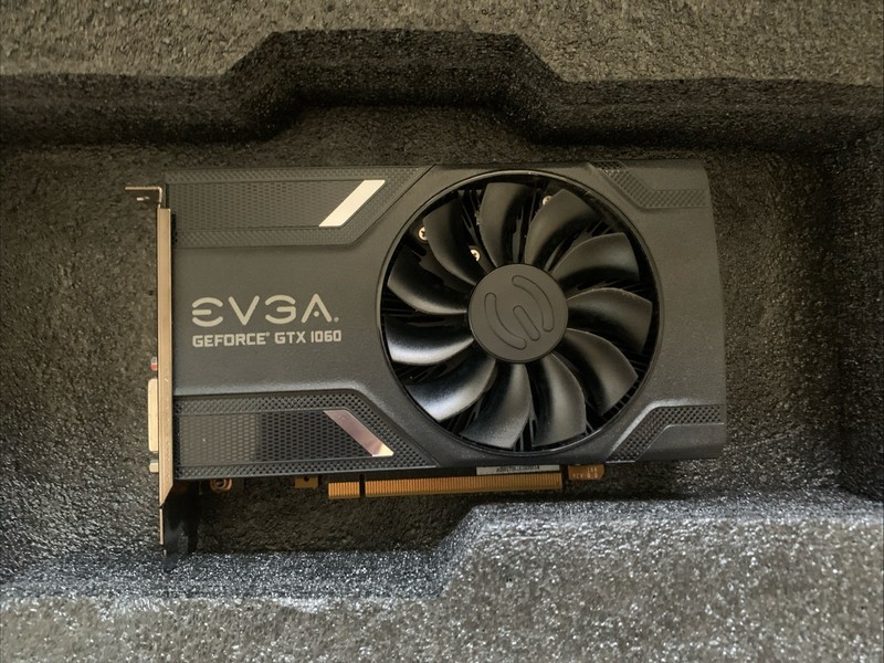 EVGA GeForce GTX 1060 (6GB) (06G-P4-6161-KR) Graphics Card