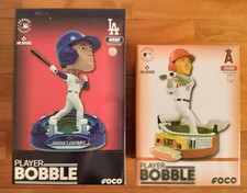 Dodgers Shohei Ohtani bobblehead MLB official figure baseball stadium pedestal