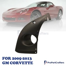 NEW 15252926 Fits 2005-13 GM Corvette Drivers Side Front Fender Liner Extension