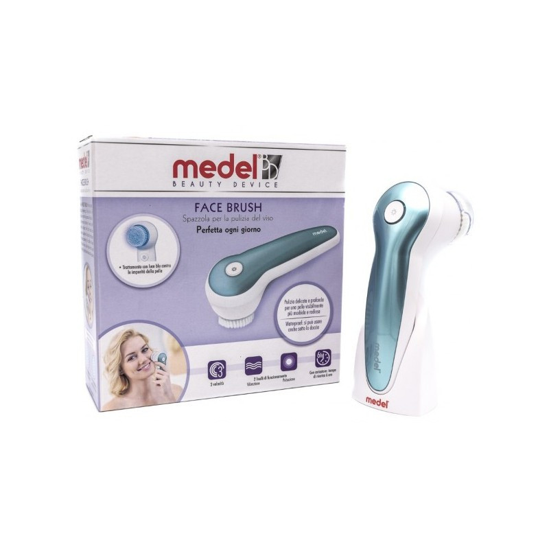 Spazzola Viso Medel Beauty: Tecnologia a Vibrazione e Luce Blu Battericida