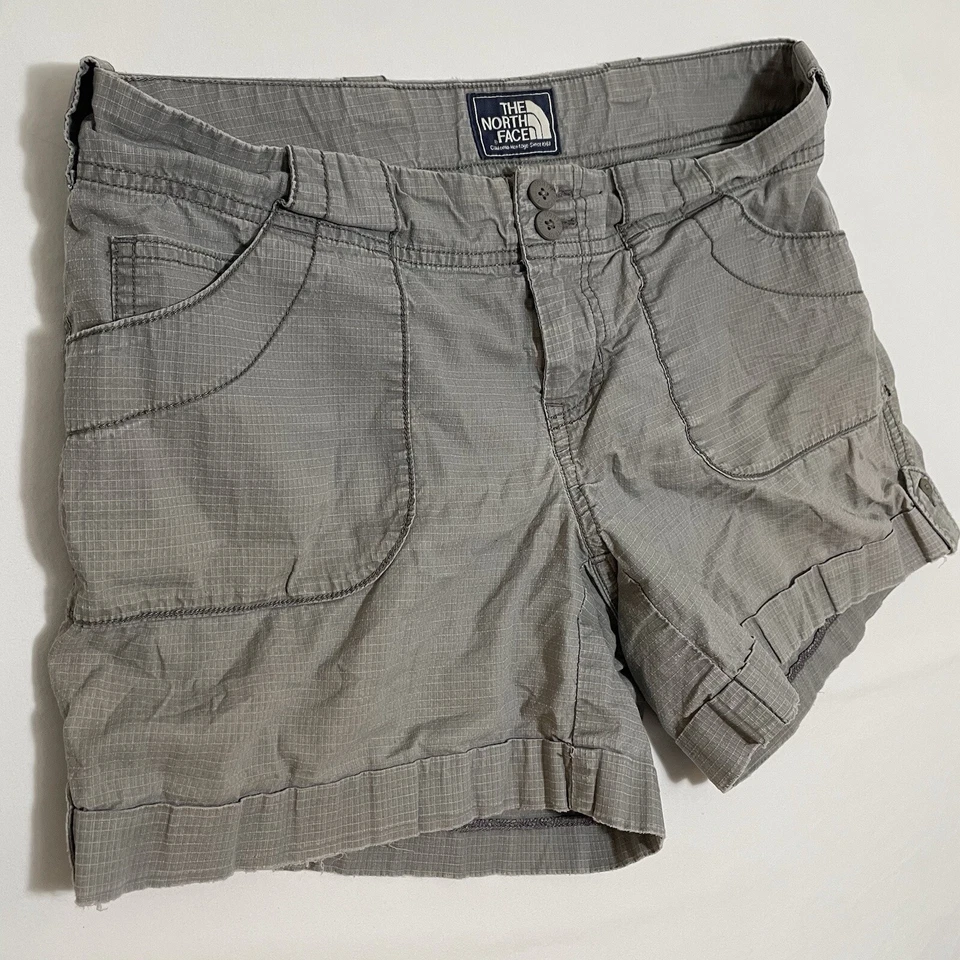 Pantalones Cortos Ripstop Elastizados De Colección The North Face Para Mujer 8 Reg 5” Gris Carga Puños Foto 2 de 4