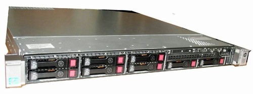 HP ProLiant DL360e Gen8 2x E5-2420 12-Core Xeon 24GB DDR3 2x120GB SSD P822/2GB - Picture 2 of 5