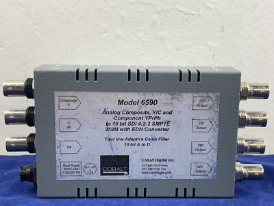 COBALT 6590 COMP-Y/C-COMPONENT TO 10-BIT SDI 960-6590-001R (AT1259)