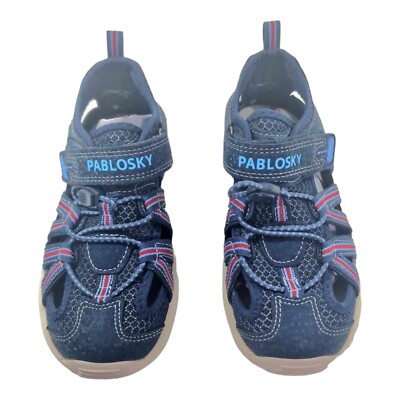 Pablosky 963921 Sandalen Azul UK 11,5 Kinder Jungen Schuhe Blau Sommerschuhe Neu