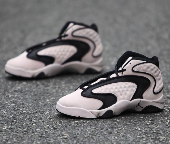 🔥Jordan OG CW1118-602 Barely Rose Black Women's basketball shoes