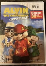 Alvin And The Chipmunks Chip wrecked Wii 2006 Video Game. A2