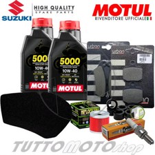 Tagliando SUZUKI Burgman 125-150 2002-2006 / Kit Olio Motul 5000 10W40 Revisione