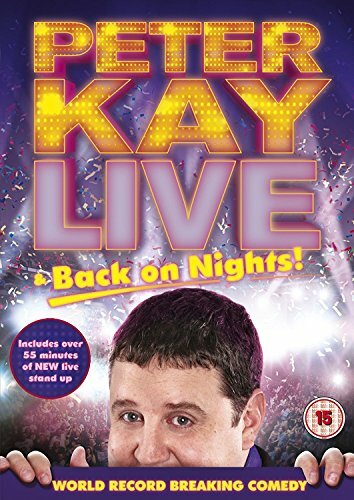 Peter Kay: Live & Back on Nights DVD New Peter Kay 2012 Free UK P&P - Foto 2 di 8