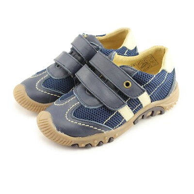 Enzo Boys Leather Shoes with arch, ankle, and orthopedic Support