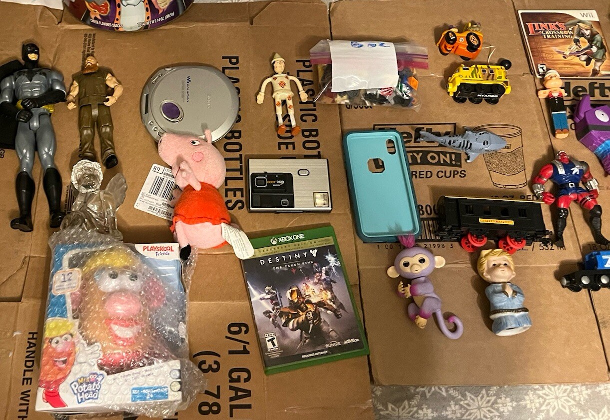 Junk Drawer Flea Market Reseller Lot Toy Video Game Action Figure