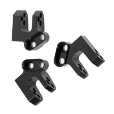NEW STRC Brass Suspension Link Mounts (3Pcs) Black for Axial SCX10 III