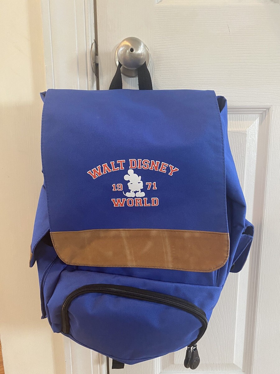 Official Walt Disney World Backpack Mickey Mouse 1971 Blue  display picture 2