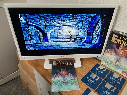 Amiga Core Curse of Enchantia Game - Boxed & Working -👽👾Retro Gift Idea👾👽 - Photo 23/24