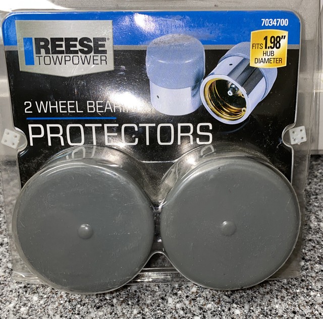 Reese Towpower 2 Wheel Bearing Protectors Fits 1.98" Hub Diameter