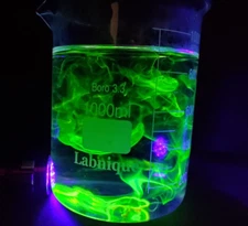 1% Fluorescein 30 mL - Water Soluble Fluorescent Dye