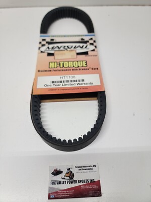 NOS MARSHALL 1986-1987 ALPINE 1985 MIRAGE III 44-1/8x1-3/8 HI-TORQUE BELT HT1108