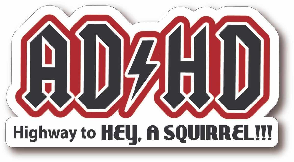 Adhd Acdc Logo ADHD T Shirt | Dressdown.co.uk | Funny T Shirts