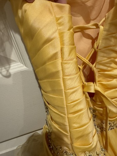 Size 6 7 Ballgown Pageant Dress Princess Belle Tiffany + Fun Fashion gown Shoes - Picture 12 of 24
