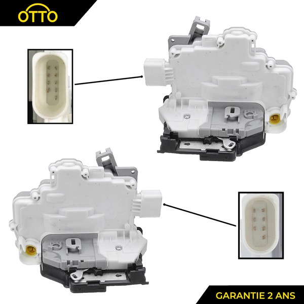Mechanismus Schloss Zentral TüR Vorne Rechts Links Nuckel Q7 Ibiza IV-image