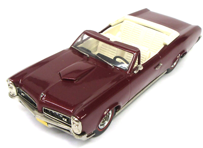 1966 PONTIAC GTO Open Convertible Western Models #W1C 1/43 White