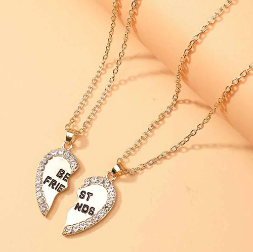 Best Friends Necklaces - 2 piece set - Picture 5 of 8