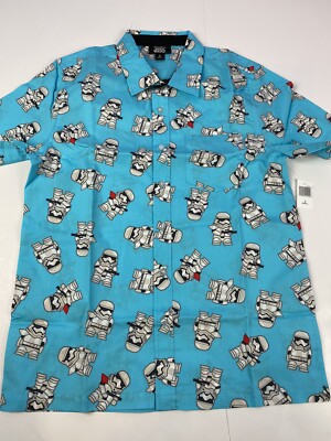 star wars button down shirt
