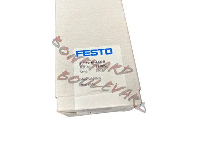 NEW FESTO SLT-10-40-A-CC-B 197892 SLT MINI SLIDE CYLINDER *SHIPS FAST FROM USA*