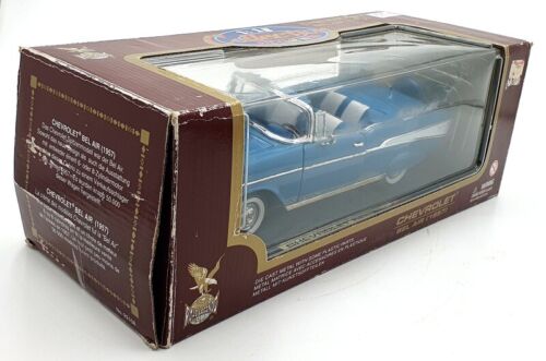 Road Legends 1/18 Scale Diecast 92108 - 1957 Chevrolet Bel Air - Blue - Picture 5 of 5