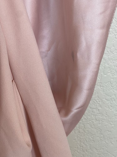 Betsy And Adam Dress Womens Size 16 Pink Sheath Draped Cape Sleeve - 第 10/10 張圖片