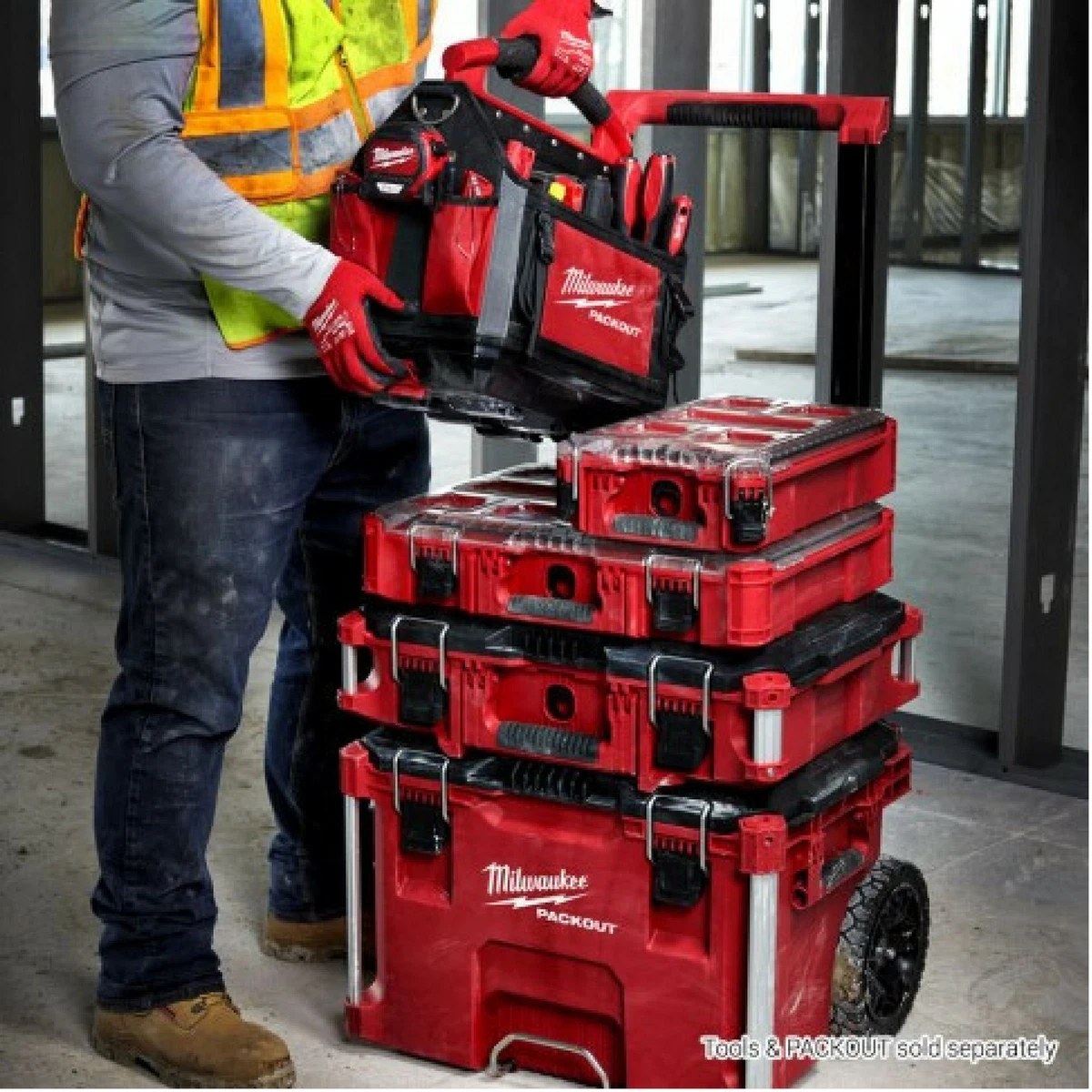 Milwaukee stackable tool boxes deals