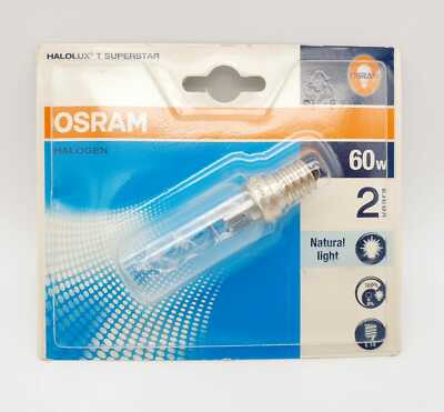 OSRAM 64862 Halolux T Superstar 60W E14 Ses Natural Light 2 Years 4008321204509 | eBay OSRAM 64862 Halolux T Superstar 60W E14 Ses Natural Light 2 Years 4008321204509 | eBay