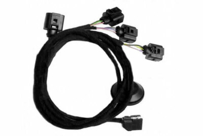 Für Audi A6 4F C6 Original Kufatec Kabelbaum PDC Sensor Heckstoßstange hinten