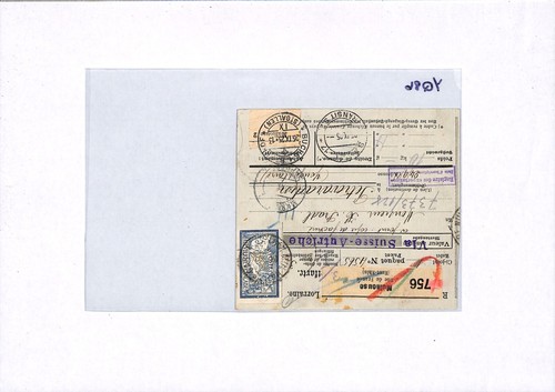 FRANCE 5f MERSON Parcel Post Card *SERBIA* 1923 YUGOSLAVIA Petrovaradin YQ86 - Picture 10 of 14