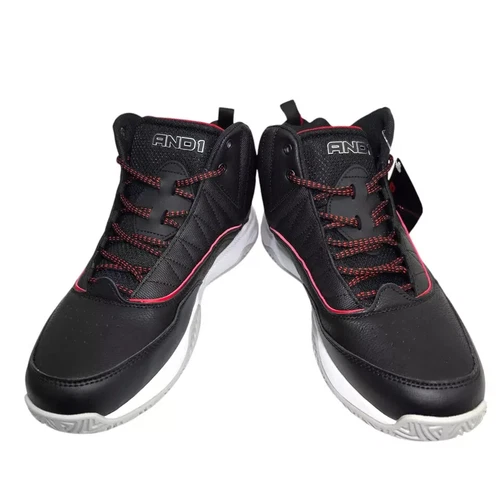AND1 Athletic Basketball Shoes Streetball High Top Sneakers Men's size 7 Lace-up - Picture 8 of 24