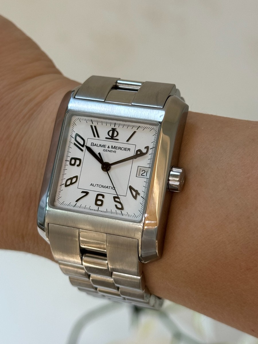 BAUME & MERCIER アナログ腕時計 MV 045147 ※電池切れ。 BAUME & MERCIER RIVERA REF. 65472 FOR MENS STELL AND GOLD | eBay