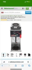 grindmaster b-3 percision brew digital 64oz automatic coffee brewer 