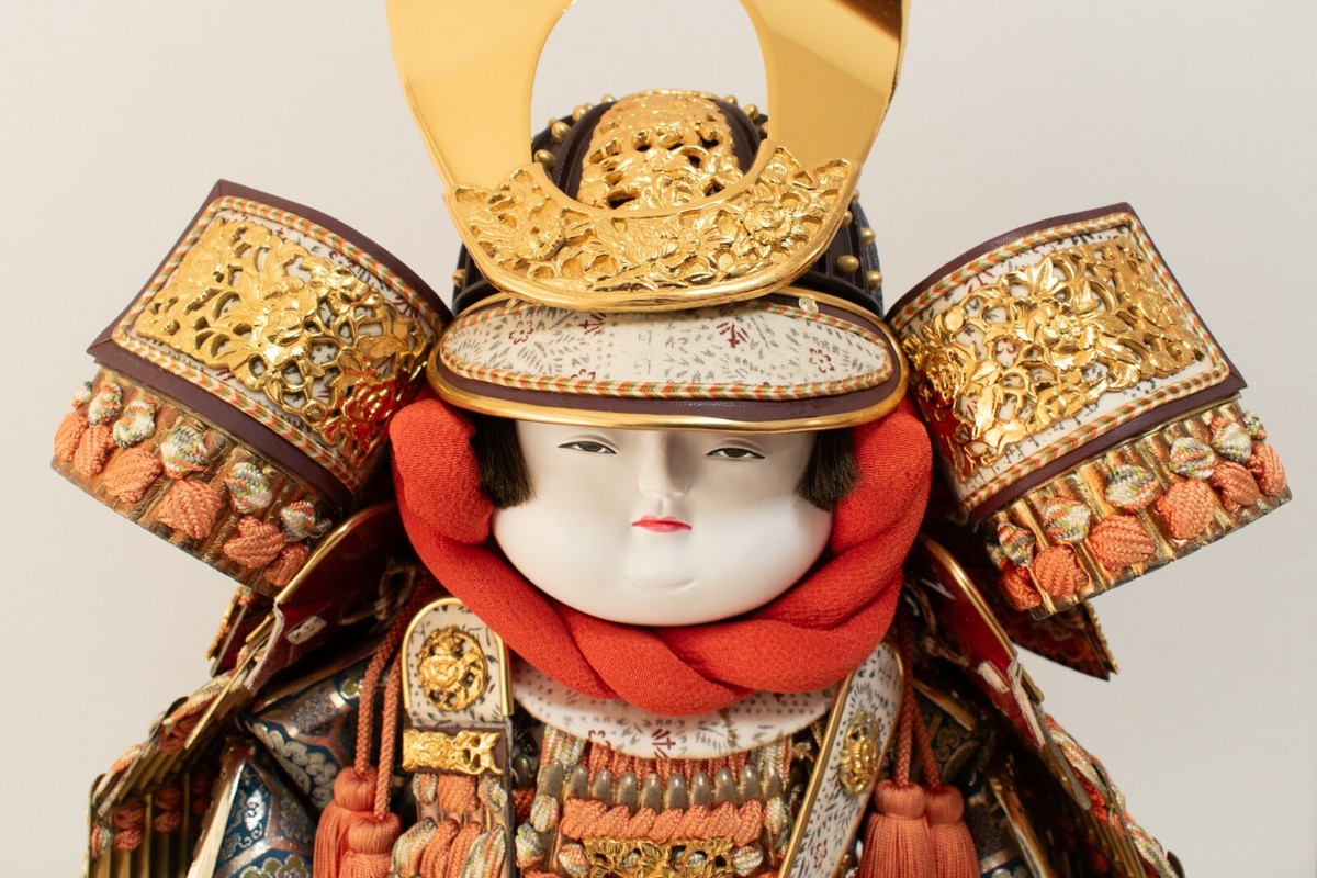 Samurai Japanese Doll Gogatsu-ningyou musha bushi Armored