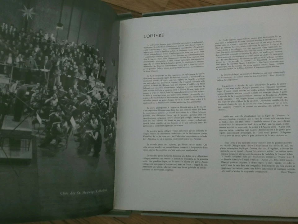 2LP Vinyles 33T Coffret "Beethoven Missa Solemnis" BE - Photo 3/3