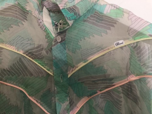 Camicia donna Diesel Floraq chiffon 100% seta - Foto 5 di 9
