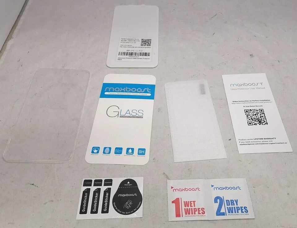 Protector Pantalla Cristal Templado Maxboost iPhone 6 Foto 2 de 4