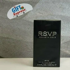 RSVP by Kenneth Cole 3.4 oz EDT Cologne for Men Brand New In Box