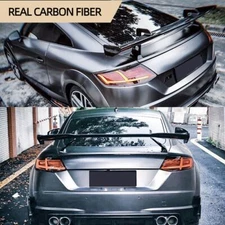 Fit Audi TT MK3 TTS TTRS 2015-2023 Real Carbon Fiber Trunk Spoiler Rear GT Wing